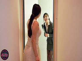 エロ尻で悩殺し囁き淫語でトロかして骨抜きに…チ●ポバカになるまで愛妻家上司の精子を奪い尽くす悪女すぎる新人ＯＬ 藍芽みずき　サンプル画像10